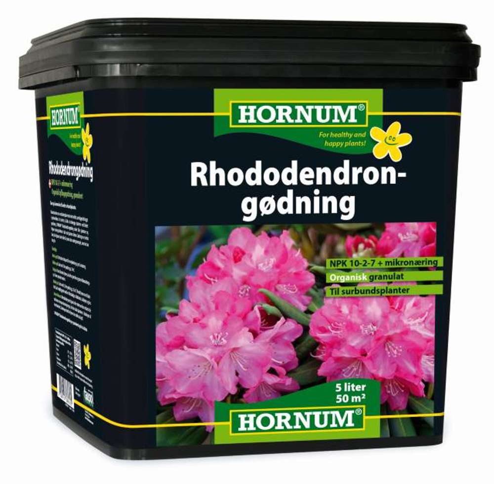 HORNUM Rhododendrongödsel – 5 L